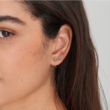 Ania Haie fülbevaló türkiz színű kővel - E033-01G