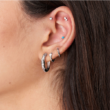 Ania Haie félpár fülbevaló türkiz színű kővel - E035-13H