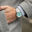 Kép 3/3 - Casio férfi óra - EFR-S108D-2BVUEF - Edifice Tiffany Blue