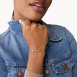 Kép 3/3 - Fossil női karkötő - JF04013710 - Georgia Vintage Flower