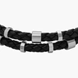 Kép 2/7 - Fossil férfi karkötő - JF04473040 - Leather Essentials