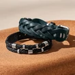 Kép 7/7 - Fossil férfi karkötő - JF04473040 - Leather Essentials