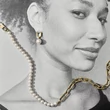 Kép 5/5 - Fossil fülbevaló - JF04730710 - Heritage Pearl