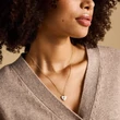 Kép 2/5 - Fossil nyaklánc - JF04731710 - Sutton Radiant Love