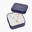 Kép 3/4 - Fossil női nyaklánc és fülbevaló szett - JF04881SET - Sadie