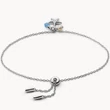 Kép 2/3 - Fossil női karkötő - JFS00572040 - Elliott Sea Stars
