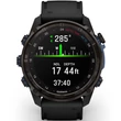 Kép 2/5 - Garmin Descent Mk3i - 51 mm, Carbon szürke DLC Titanium fekete szilikon szíjjal (ED XD) - 010-02752-11