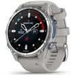 Kép 1/5 - Garmin Descent Mk3 - 43 mm, acél, ködszürke szilikon szíjjal (ED XD) - 010-02753-04