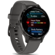 Kép 3/5 - Garmin Venu 3S szürke, szürke kerettel, szilikon szíjjal (ED) - 010-02785-00