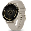 Kép 1/5 - Garmin Venu 3S francia szürke-krémarany, szilikon szíjjal (ED) - 010-02785-02