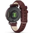 Kép 5/5 - Garmin Lily 2 Classic sötétbronz szeder bőr szíjjal (ED) - 010-02839-03