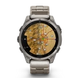 Kép 2/5 - Garmin Fenix 8 AMOLED Sapphire titanium fém szíjjal + grafitszürke szilikon szíjjal - 010-02904-40