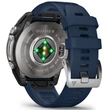 Kép 8/9 - Garmin Quatix 8 – 47 mm, AMOLED, Sapphire Titanium, captain blue szilikon szíjjal (ED XD) - 010-02904-51