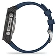 Kép 9/9 - Garmin Quatix 8 – 47 mm, AMOLED, Sapphire Titanium, captain blue szilikon szíjjal (ED XD) - 010-02904-51
