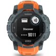 Kép 2/5 - Garmin Instinct 3, 50mm Solar, Szürke, narancs szíjjal (ED) - 010-02935-01