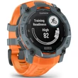Kép 3/5 - Garmin Instinct 3, 50mm Solar, Szürke, narancs szíjjal (ED) - 010-02935-01