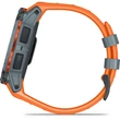 Kép 4/5 - Garmin Instinct 3, 50mm Solar, Szürke, narancs szíjjal (ED) - 010-02935-01