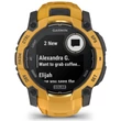 Kép 4/7 - Garmin Instinct 3 – 50 mm, Solar napsárga, sárga/szürke szilikon szíjjal - 010-02935-02