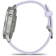 Kép 5/7 - Garmin Venu 4 – 41 mm, ezüst, mályvaszínű szilikon szíjjal (ED) - 010-03013-01