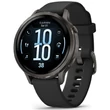 Kép 1/7 - Garmin Venu 4 – 41 mm, sötétszürke, fekete szilikon szíjjal (ED) - 010-03013-02