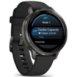 Kép 3/7 - Garmin Venu 4 – 41 mm, sötétszürke, fekete szilikon szíjjal (ED) - 010-03013-02