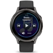 Kép 4/7 - Garmin Venu 4 – 41 mm, sötétszürke, fekete szilikon szíjjal (ED) - 010-03013-02