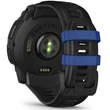 Kép 7/7 - Garmin Instinct 3, 50mm, AMOLED, fekete, kék/Fekete szilikon szíjjal (Limited edition) - 010-03020-03