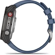 Kép 6/7 - Garmin Quatix 8 Pro – 47 mm, AMOLED, Sapphire Titanium, captain blue szilikon szíjjal (ED XD) - 010-03198-51