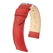 Kép 1/3 - Hirsch piros borjú bőr óraszíj  18mm - Kent L - 01002020-2-18