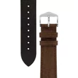 Kép 3/3 - Hirsch sötétbarna borjú bőr óraszíj  22mm - Camelgrain L - 01009015-2-22