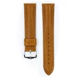 Kép 2/3 - Hirsch mézbarna borjú bőr óraszíj  10mm - Camelgrain M NQR - 01009110-1-10
