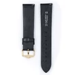 Kép 3/3 - Hirsch fekete borjú bőr óraszíj  18mm - Camelgrain XL - 01009250-2-18