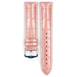 Kép 2/3 - Hirsch rózsaszín borjú bőr óraszíj  18mm - Duke Metallic M - 01027122-2-18