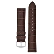 Kép 2/3 - Hirsch barna borjú bőr óraszíj  21mm - Duke L - 01028010-2-21