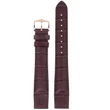 Kép 2/3 - Hirsch barna borjú bőr óraszíj  16mm - Duke L - 01028010OE-1-16