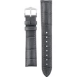 Kép 2/3 - Hirsch szürke borjú bőr óraszíj  18mm - Duke L NQR - 01028030NQ-2-18