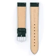 Kép 3/3 - Hirsch sötétzöld borjú bőr óraszíj  18mm - Duke L - 01028040-2-18