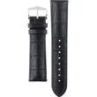 Kép 2/3 - Hirsch fekete borjú bőr óraszíj  18mm - Duke L NQR - 01028050NQ-2-18