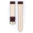 Kép 3/3 - Hirsch bordó borjú bőr óraszíj  18mm - Duke L - 01028060-1-18