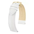 Kép 1/3 - Hirsch fehér borjú bőr óraszíj  12mm - Duke M - 01028101-1-12