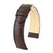 Kép 1/3 - Hirsch barna borjú bőr óraszíj  16mm - Duke M NQR - 01028110NQ-1-16