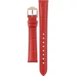 Kép 2/3 - Hirsch piros borjú bőr óraszíj  12mm - Duke M - 01028120-1-12