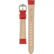 Kép 3/3 - Hirsch piros borjú bőr óraszíj  12mm - Duke M - 01028120-1-12