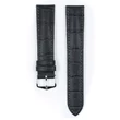Kép 2/3 - Hirsch szürke borjú bőr óraszíj  12mm - Duke M - 01028130-2-12