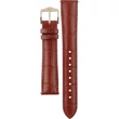 Kép 2/3 - Hirsch aranybarna borjú bőr óraszíj  16mm - Duke M NQR - 01028170NQ-1-16