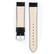 Kép 3/3 - Hirsch fekete borjú bőr óraszíj  18mm - Duke S - 01028350-2-18