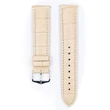 Kép 2/3 - Hirsch bézs borjú bőr óraszíj  18mm - Duke S - 01028390-1-18