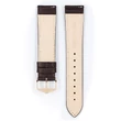 Kép 3/3 - Hirsch barna borjú bőr óraszíj  19mm - Duke L - 01029010-2-19