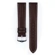 Kép 2/3 - Hirsch barna borjú bőr óraszíj  12mm - Boston M - 01302110-2-12