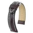 Kép 1/3 - Hirsch barna borjú bőr óraszíj  18mm - Heavy Calf L - 01475010-2-18